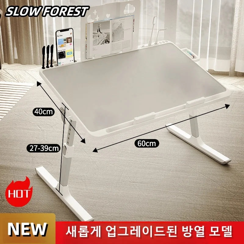 Adjustable Foldable Laptop Bed Table