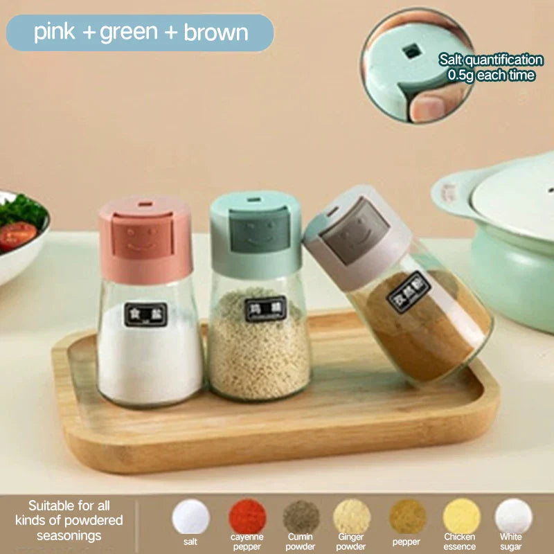Press Control Seasoning Bottle