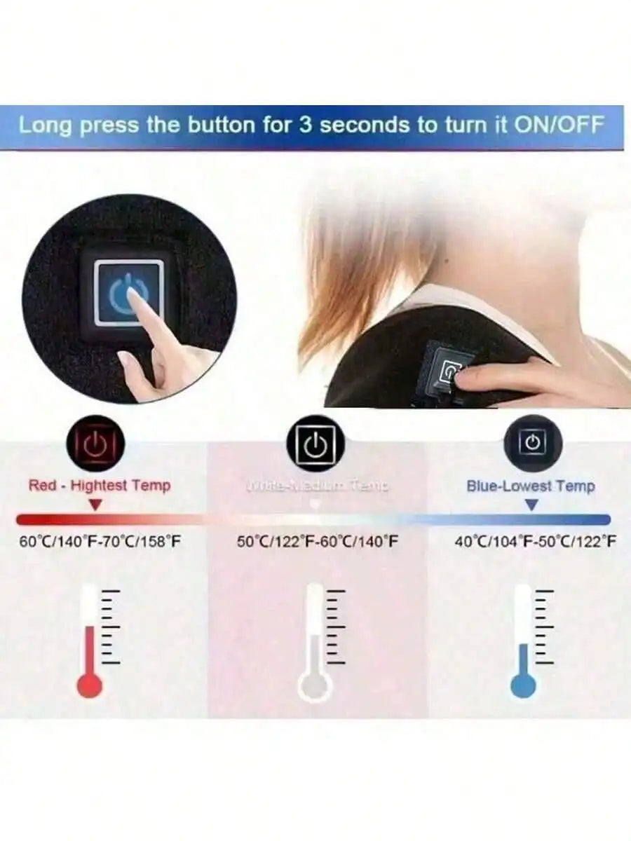 Heated Vibrating Shoulder Pad