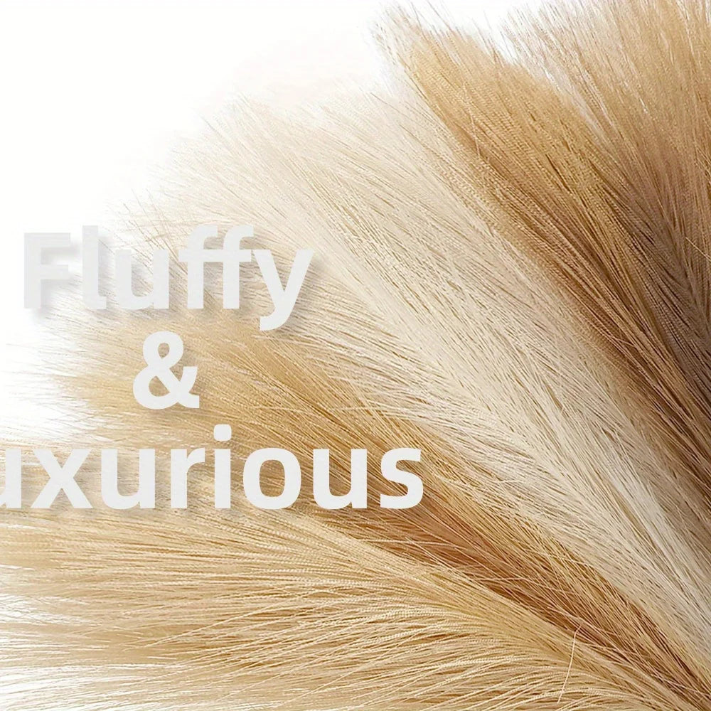 Artificial Pampas Grass Decoration Set