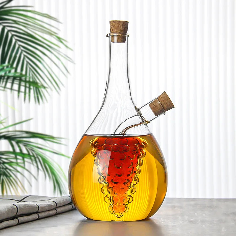 2-in-1 Glass Oil Jug