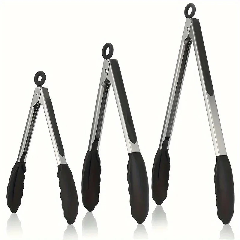 Heavy Duty Stainless Kitchen Tongs