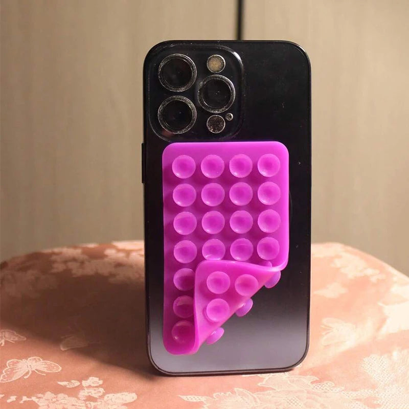Double-Sided Silicone Suction Phone Mount