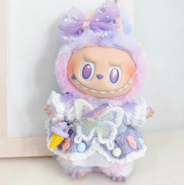 Labubu 3.0 Purple Outfit Set