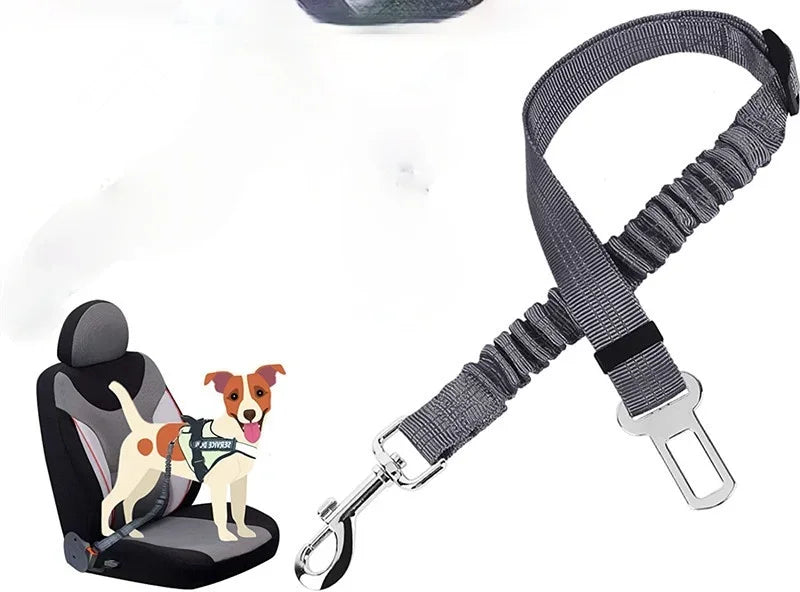 Retractable Dog Car Seat Belt