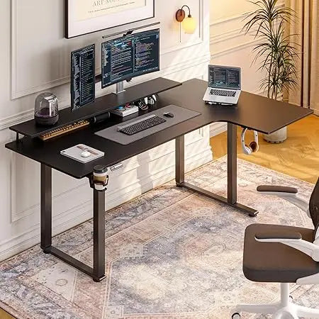 DAFIFY 63x43" Electric L-Shaped Desk