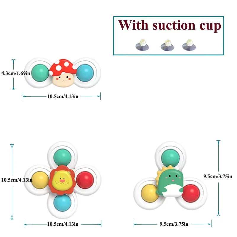 3-in-1 Baby Spinning Toy