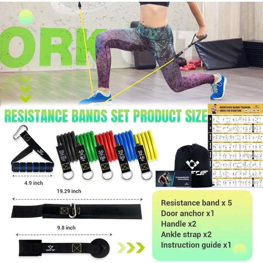 Resistance Bands Set with Handles