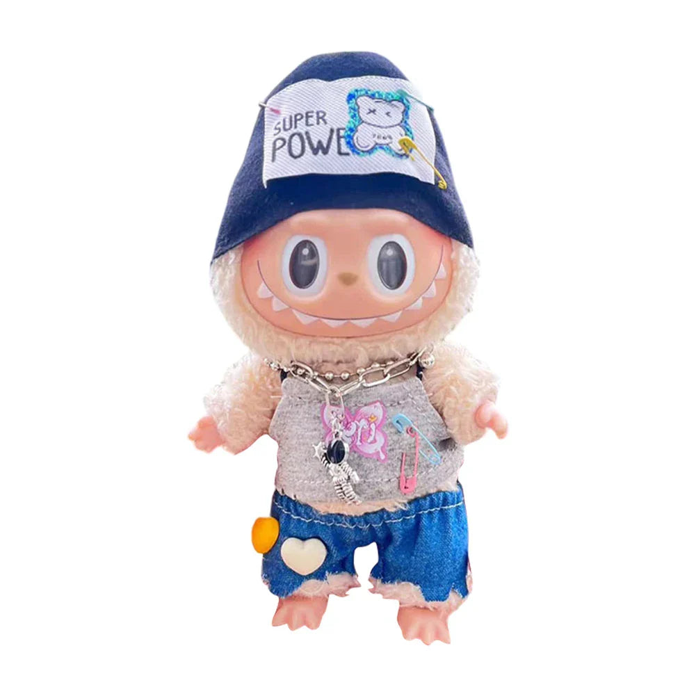 Labubu Mini Doll Clothes Accessories