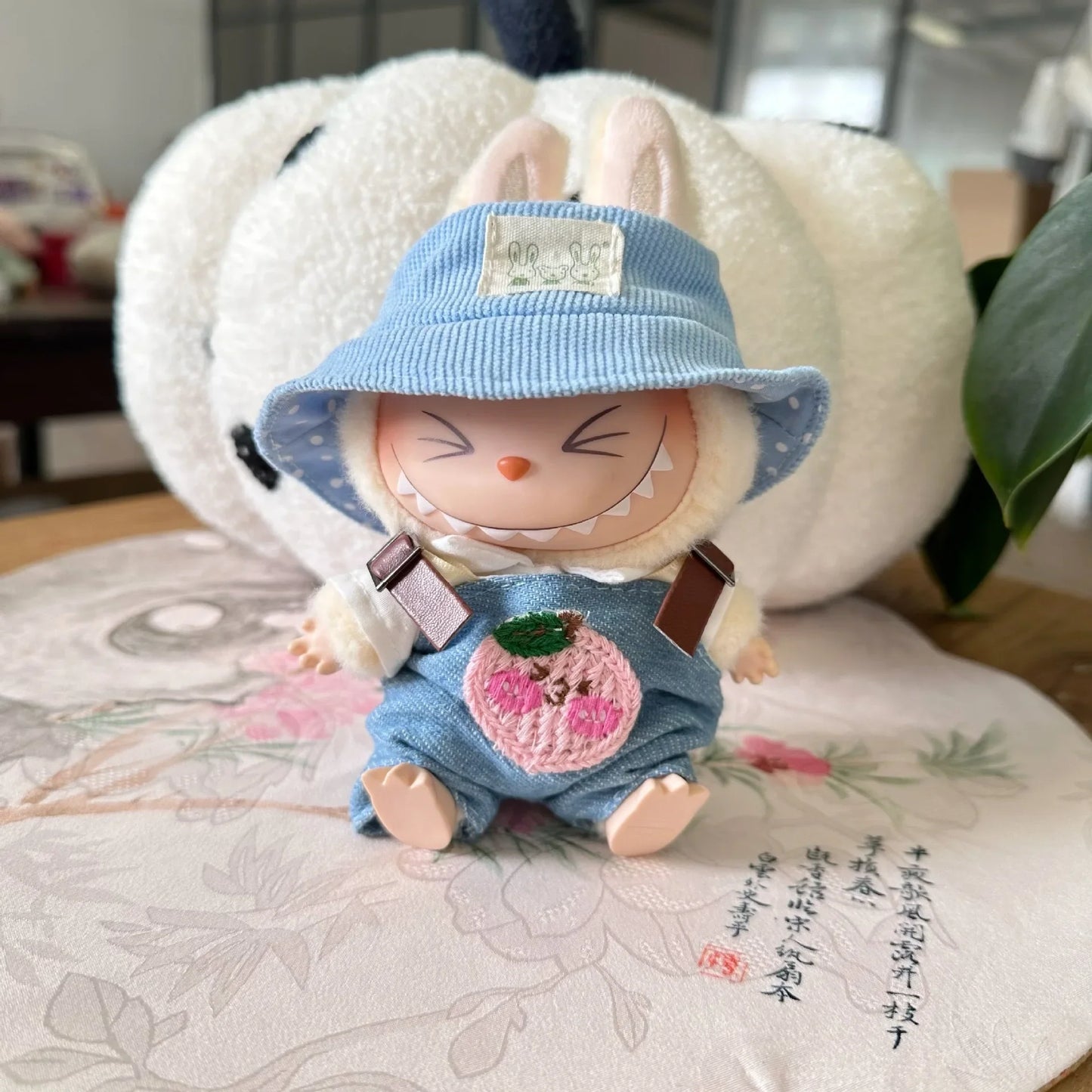 Labubu Autumn Onesie Hat Set