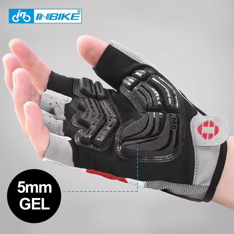 INBIKE Shockproof Cycling Gloves