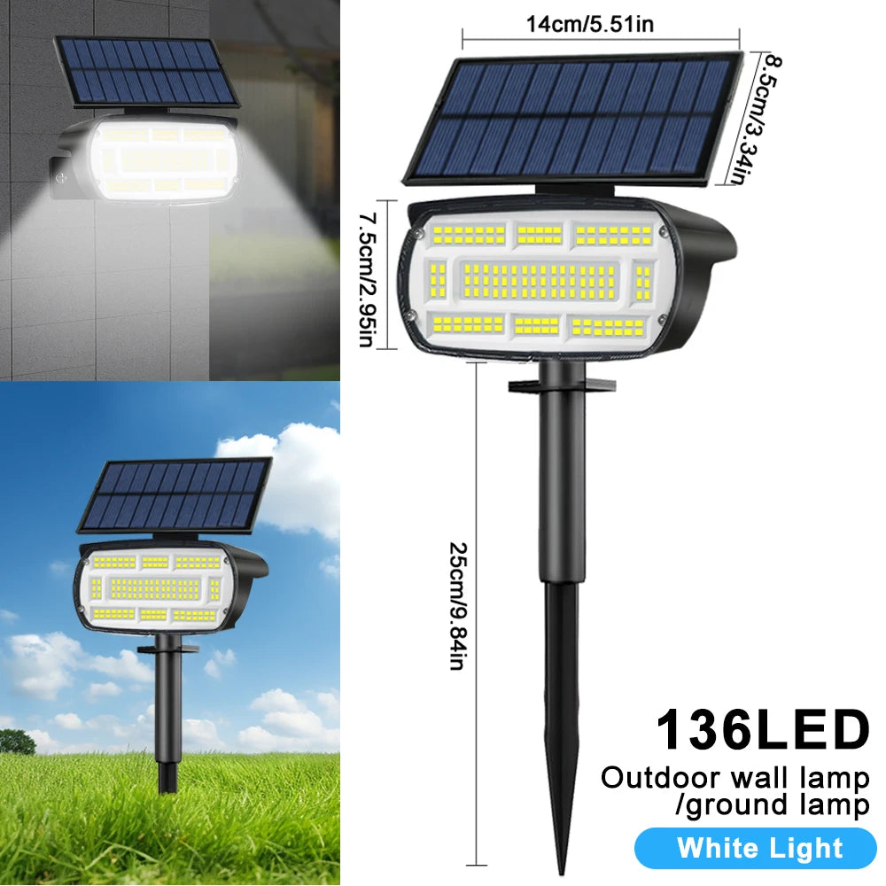 Solar LED Landscape Spotlights