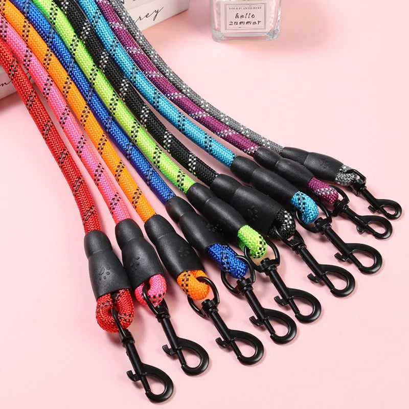 Reflective Dog Leash with Handle