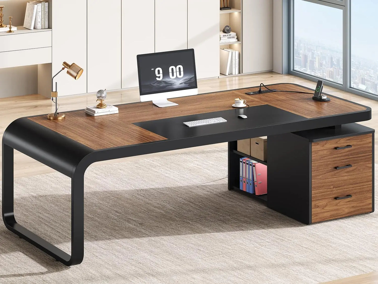 70.9" Executive Office Desk