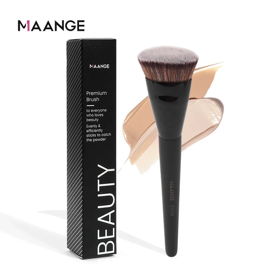 MAANGE Flat Round Foundation Brush
