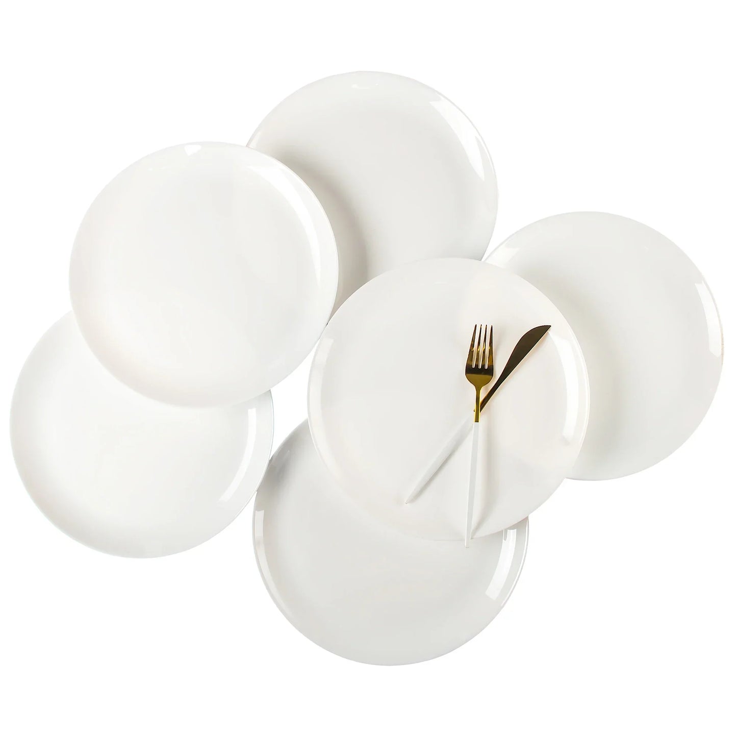 Shatterproof Glass Dinner Plates