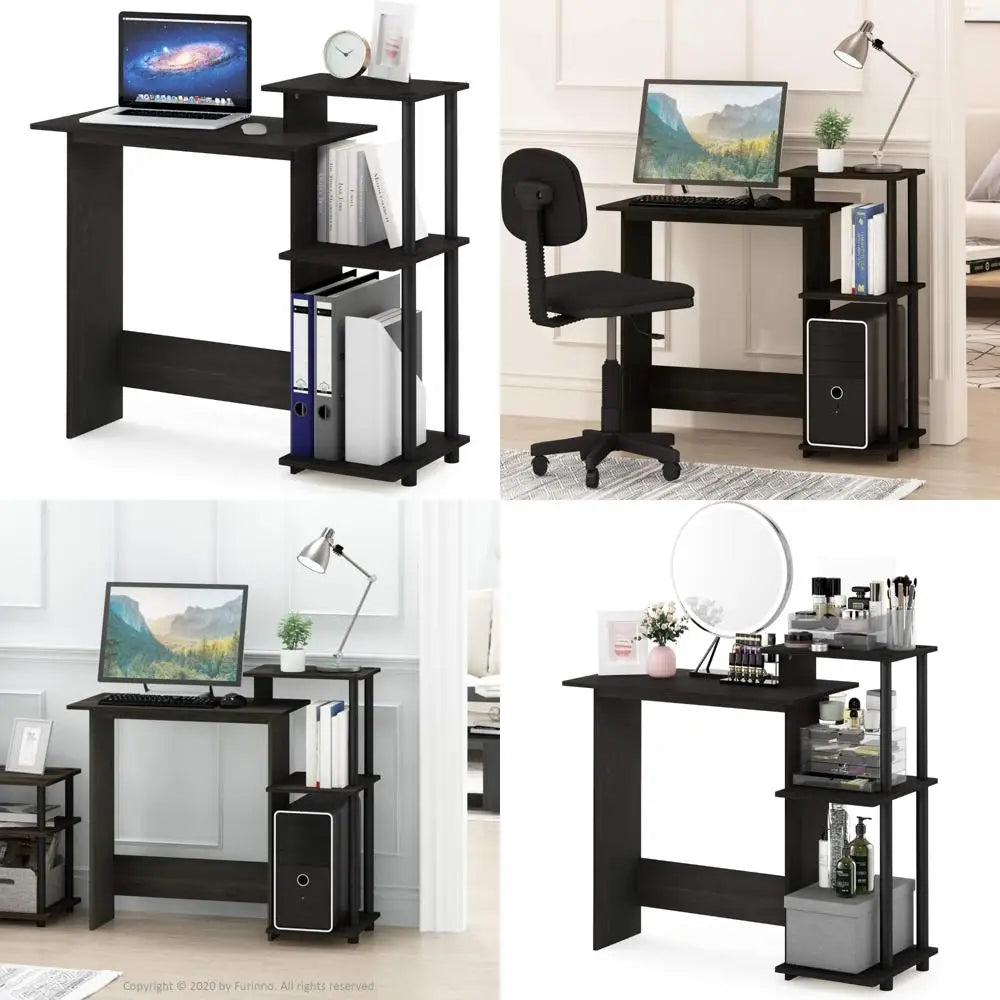 Modern Square Shelf Laptop Desk