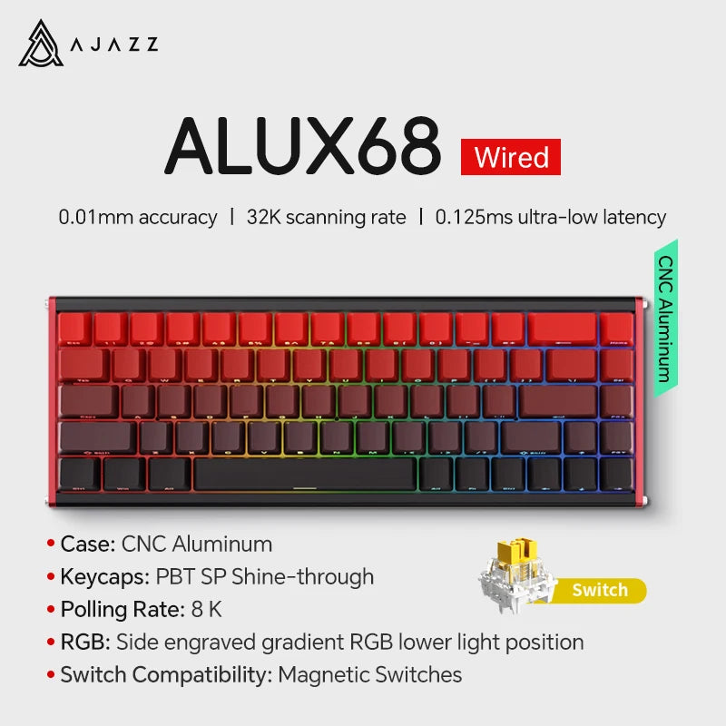 AJAZZ AK680 MAX Gaming Keyboard