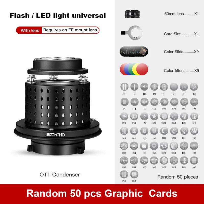 SOONPHO OT1 Bowens Mount Snoot