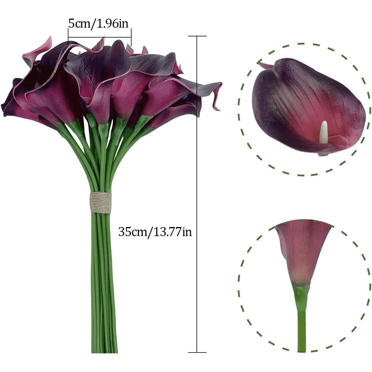 Calla Lily Faux Flower Set