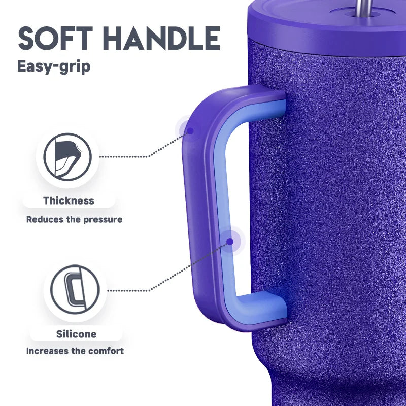 Meoky 40oz Stainless Steel Tumbler