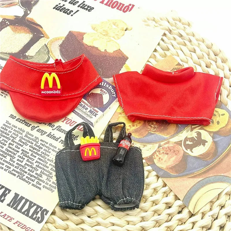 Labubu Fast Food Cosplay Set