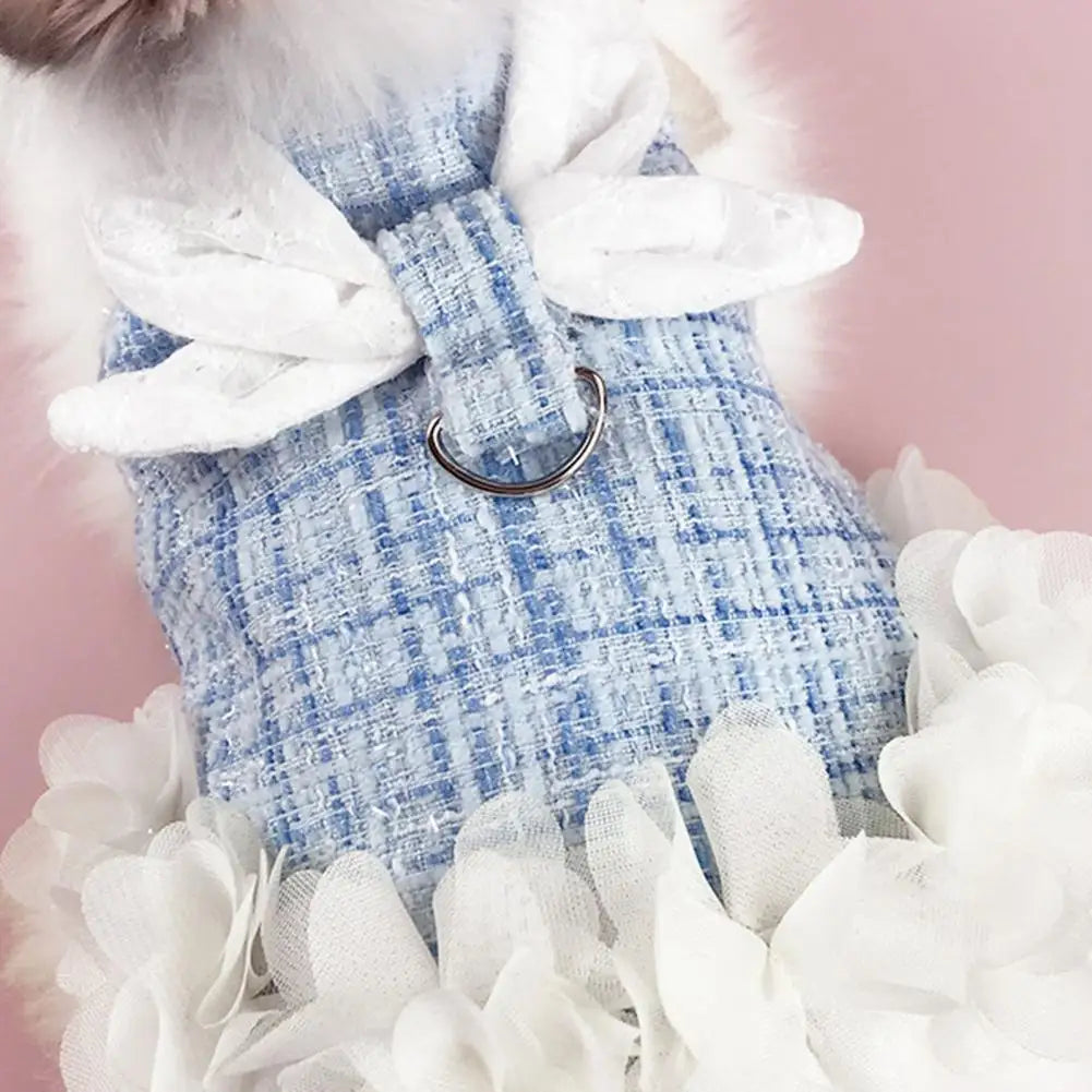 Cotton Rabbit Dress Leash Set
