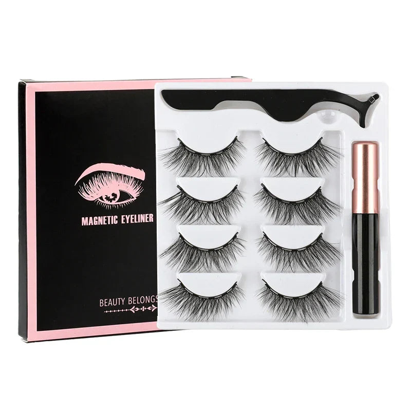 Magnetic 3D Mink Eyelashes Pair