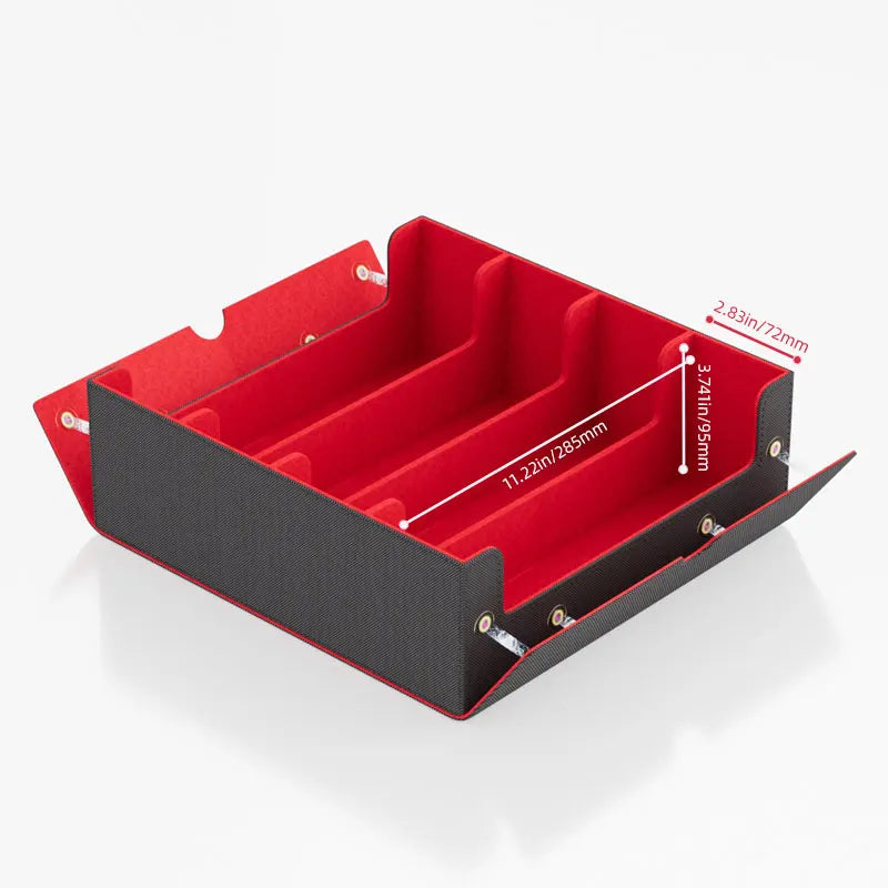 Leather Trading Card Storage Box