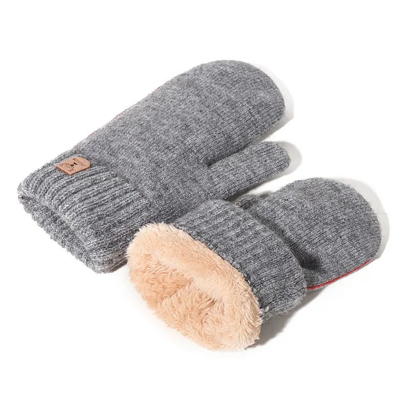 Men’s Double-Layer Winter Gloves