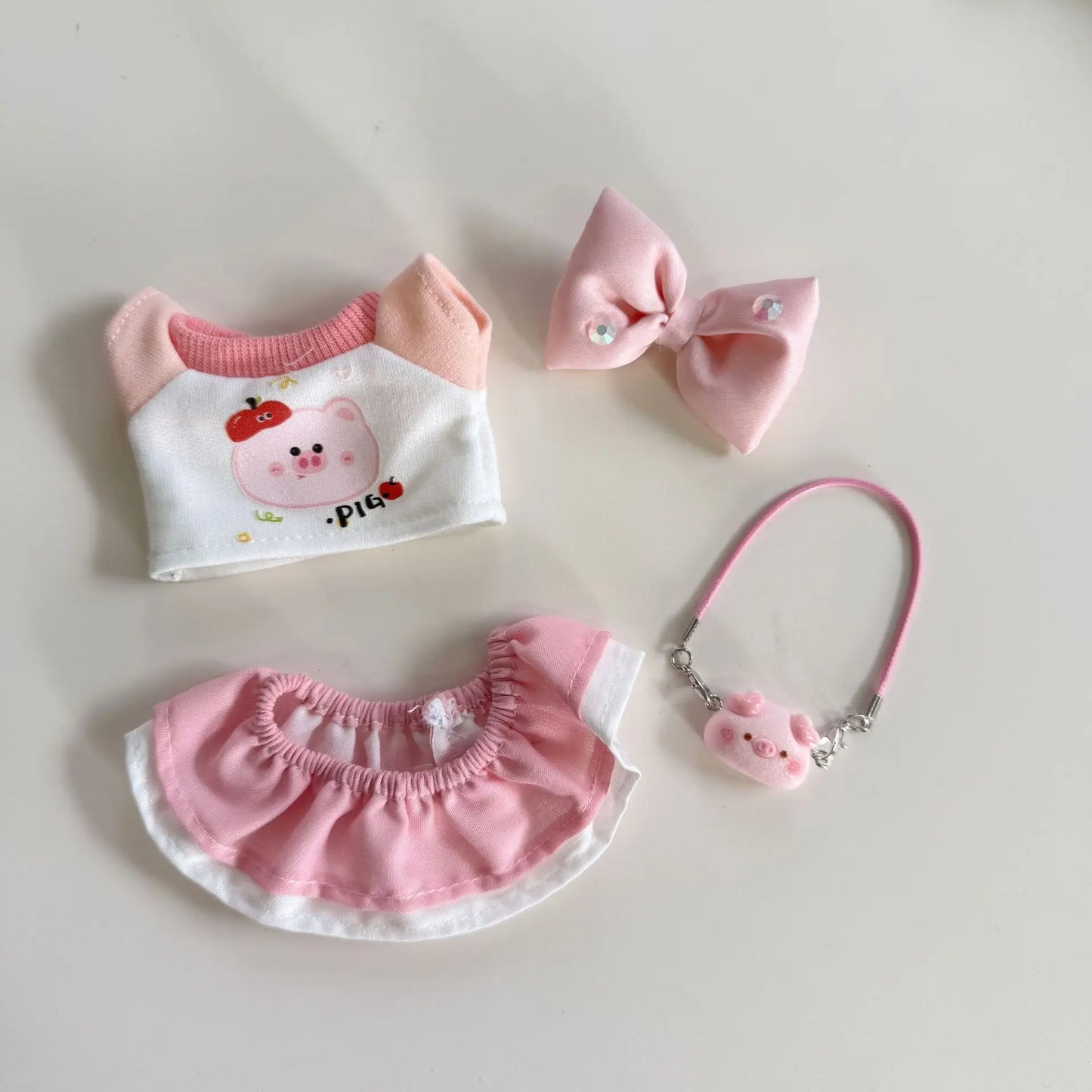JUMEET Labubu Macaron Outfit Set