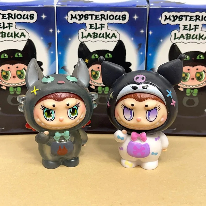 Labubu Sanrio Series Mini Doll Set