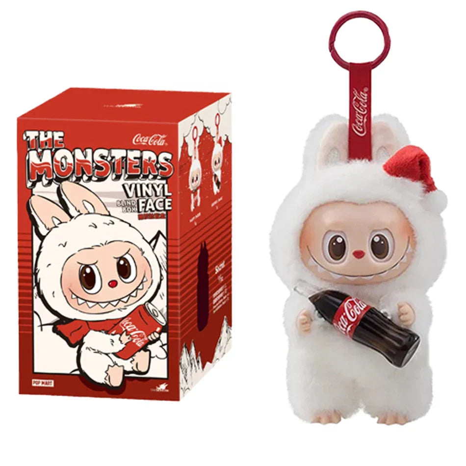 Pop Mart Labubu Monsters Batimento Cardíaco Macaron Pendant