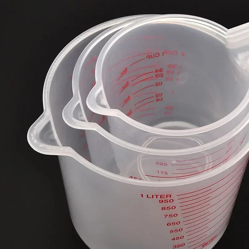 Plastic Baking Measuring Cup Set
