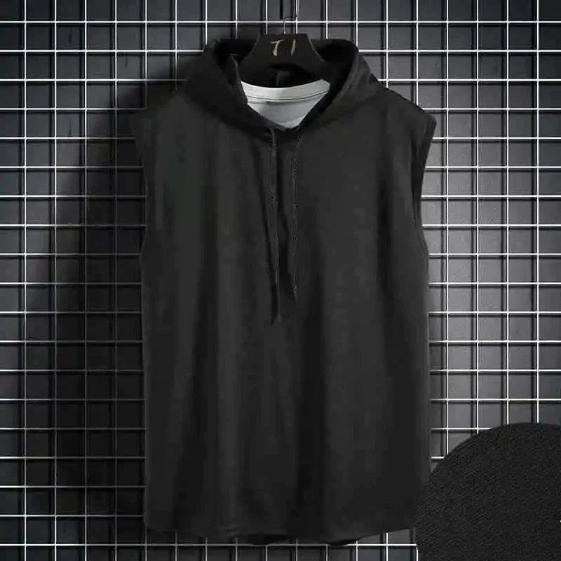 Men’s Sleeveless Tie Collar Vest