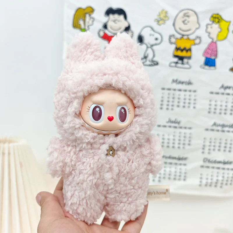 Labubu Hairy Rabbit Onesie Set