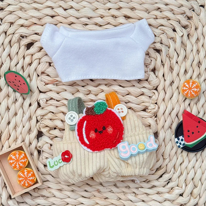 Labubu Summer Fruit Overalls Set