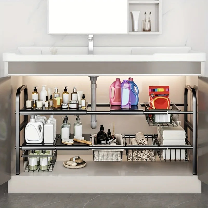 Expandable Under Sink Organizer