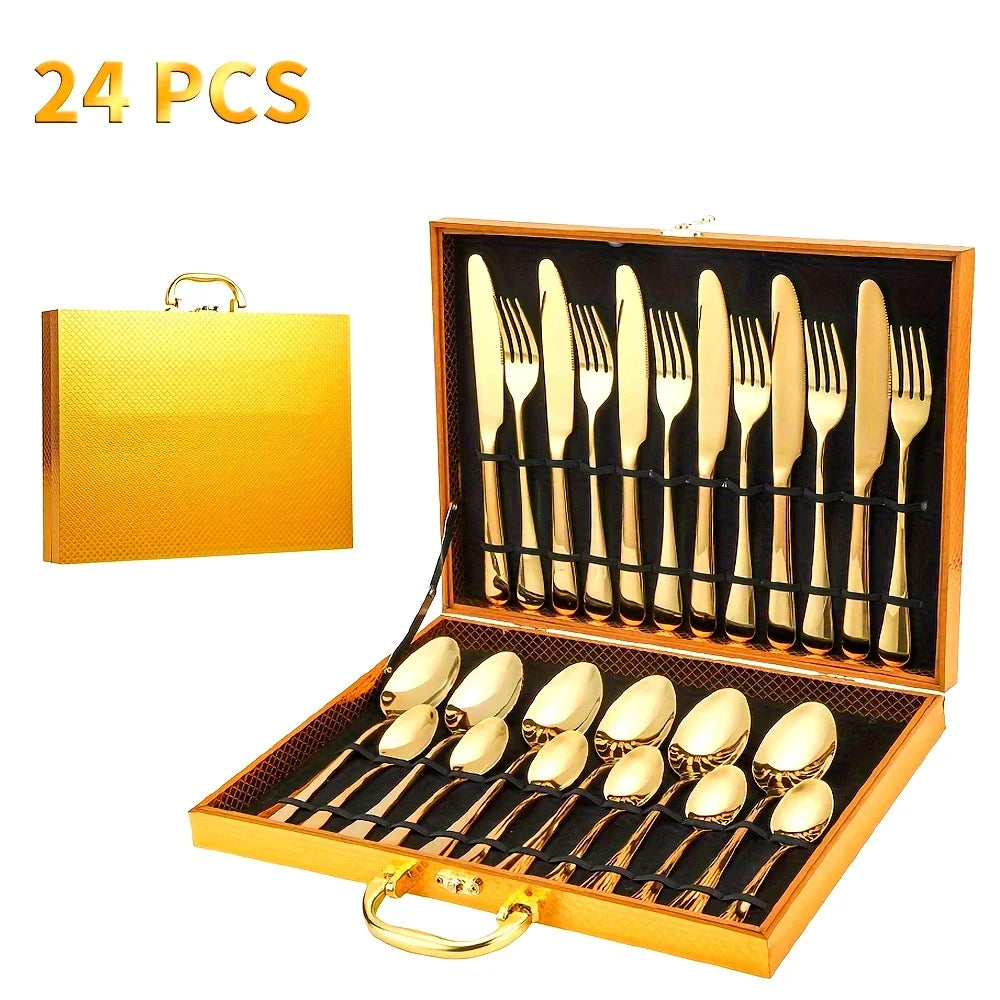 Elegant Stainless Steel Cutlery Set
