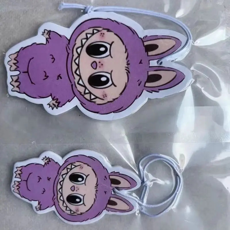 Labubu Cartoon Car Air Freshener Pendant