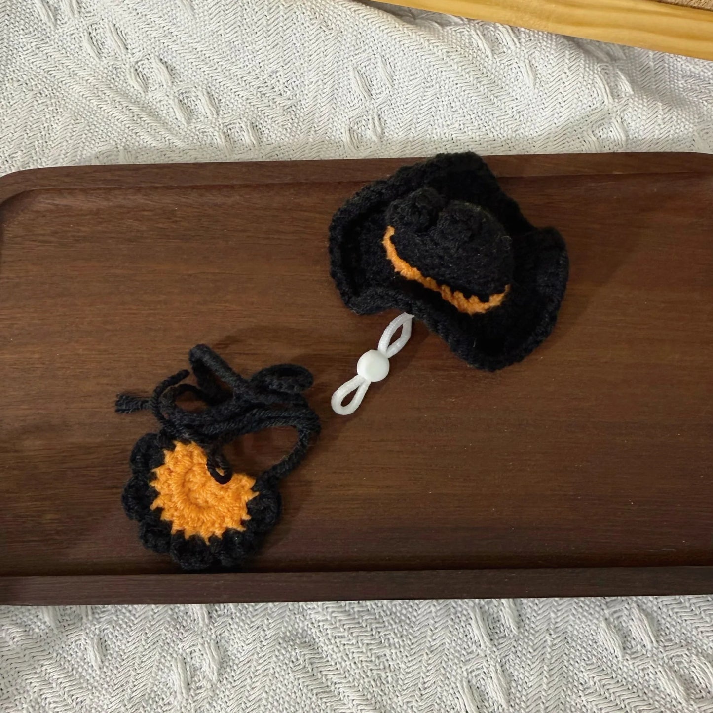 Labubu Halloween Knitted Outfit