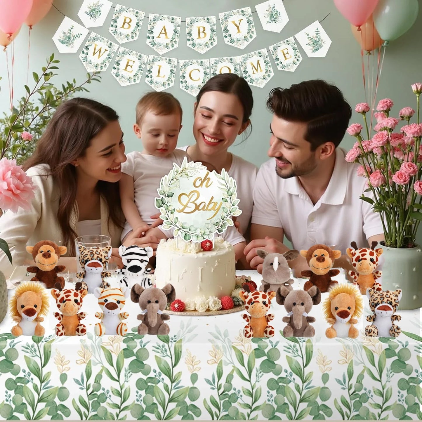 Mini Safari Plush Animals Bulk