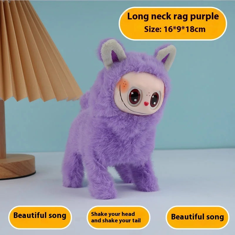 Electric Labubu Singing Glowing Plush Toy