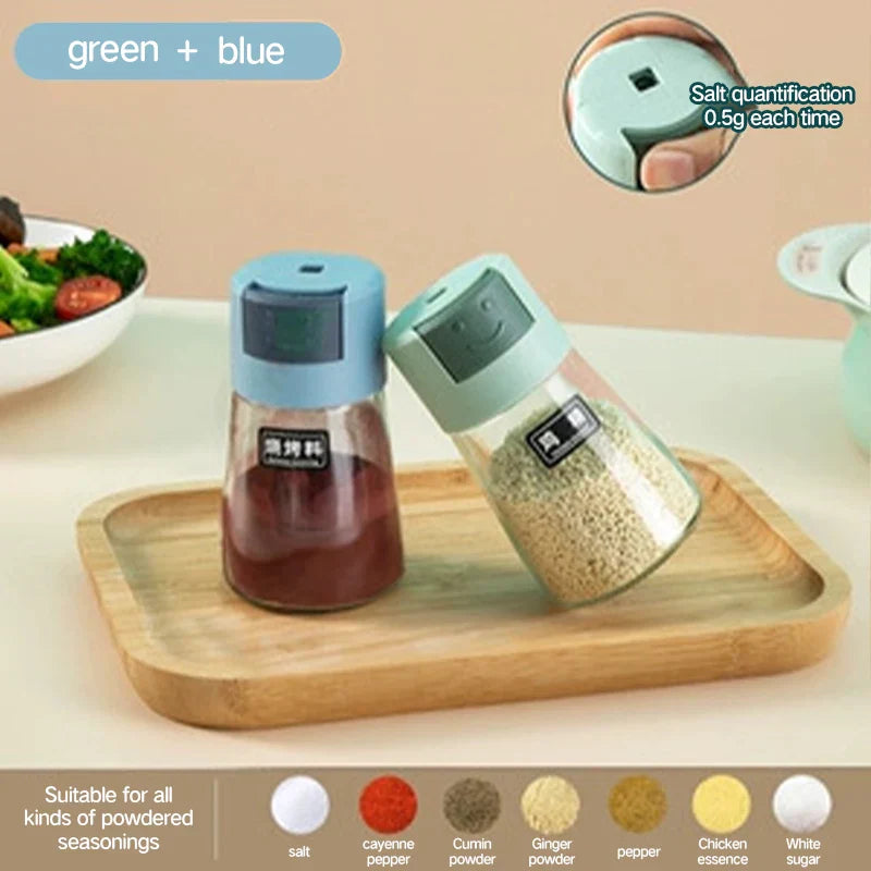 Press Control Seasoning Bottle