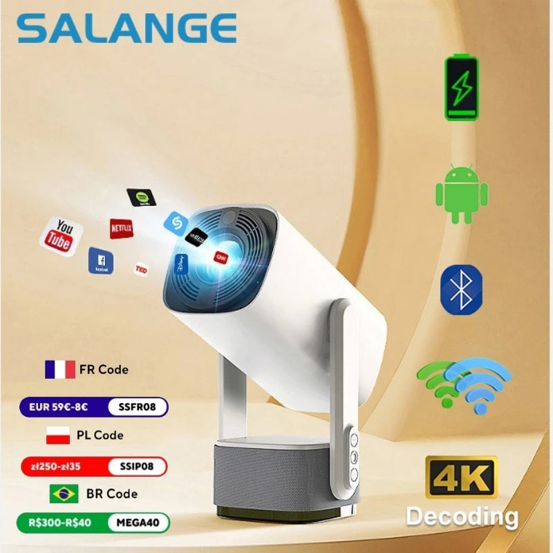 Salange K2 4K Smart Projector