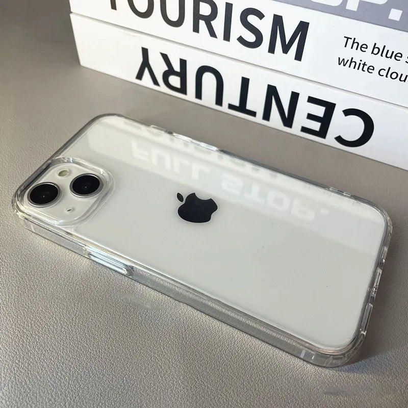 Luxury Transparent iPhone Case Cover