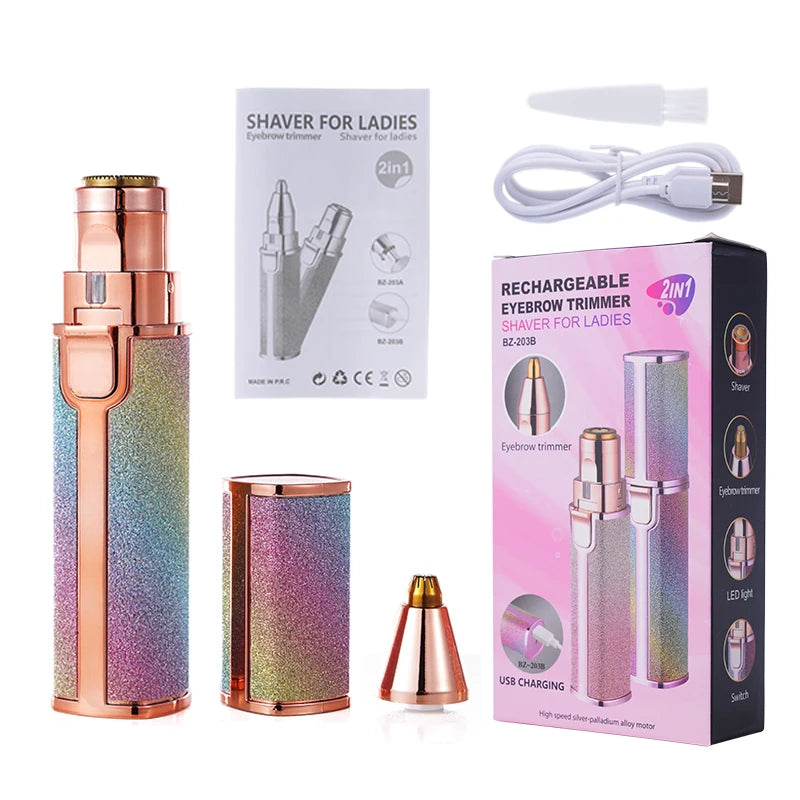 2-in-1 Rechargeable Epilator