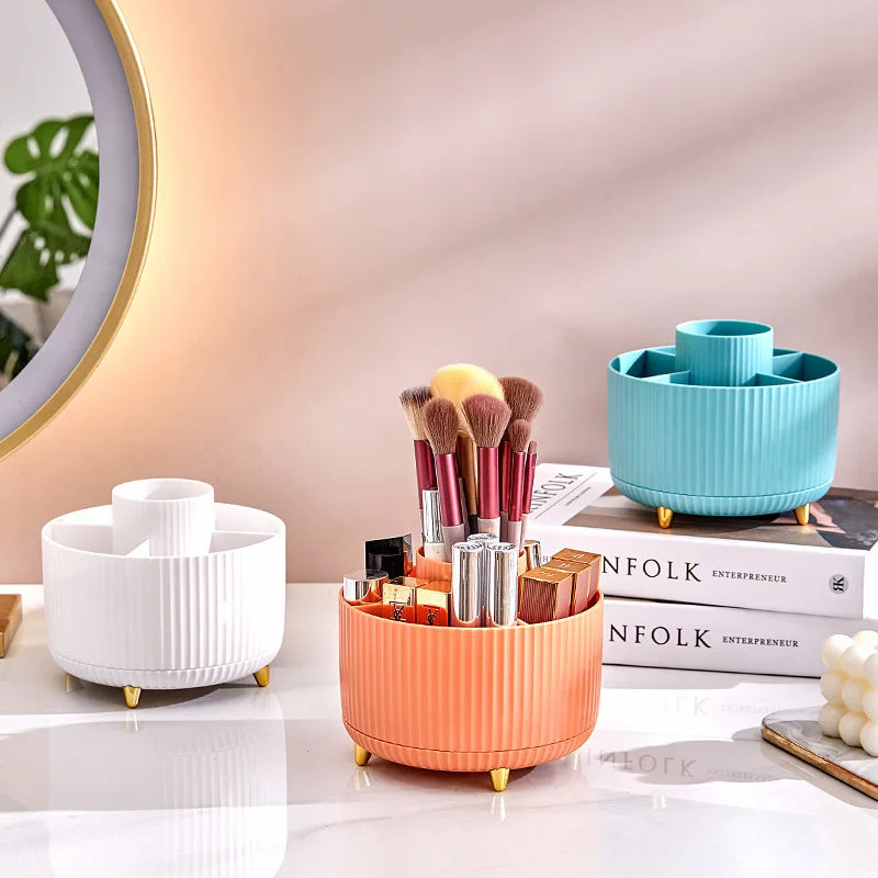 360° Rotating Makeup Organizer