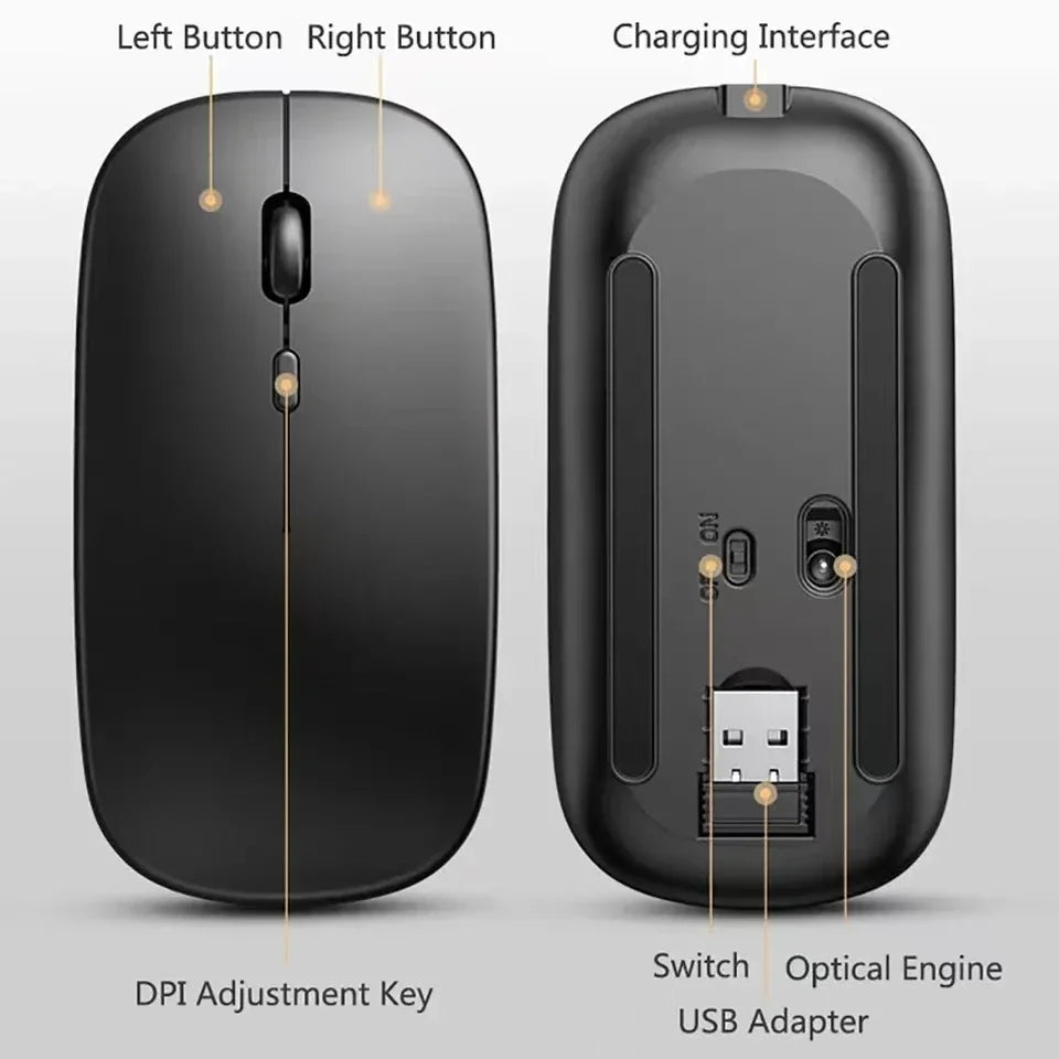 Dual-Mode Wireless Gaming Mouse