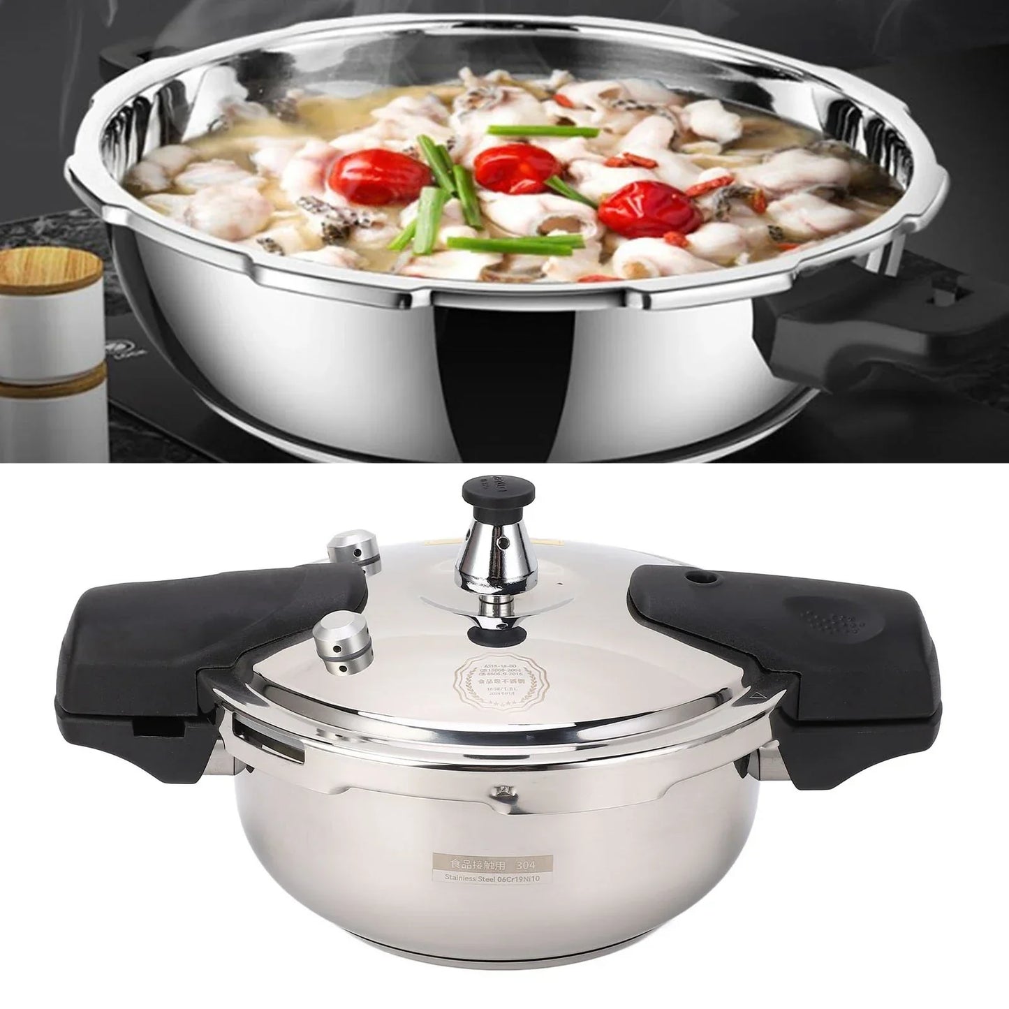Stainless Steel Pressure Cooker